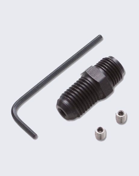 Picture of Vibrant -4AN to 7by16-24 Oil Restrictor Fitting Kit - Garrett Ball Bearing - 10287