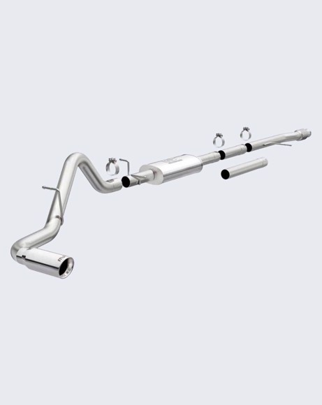 Picture of MagnaFlow 2019 Chevy Silverado 1500 V8 5.3L, V6 4.3L Street Series Cat-Back Exhaust with Polished Tip - 19469