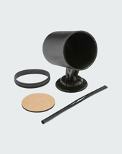 Picture of GLOWSHIFT UNIVERSAL BLACK SINGLE GAUGE SWIVEL DASHBOARD POD