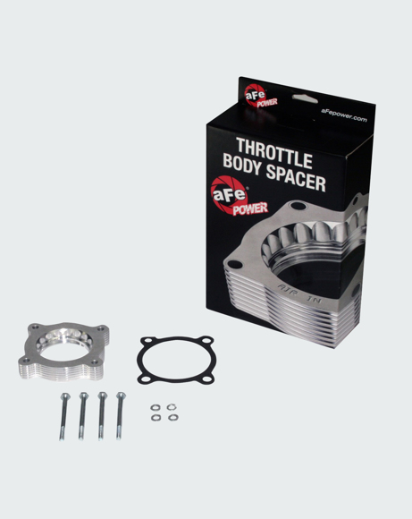 Picture of AFE SILVER BULLET(46-38008)THROTTLE BODY SPACERS TBS TOYOTA 4RUNNER - FJ CRUISER 10-14 V6-4.0L