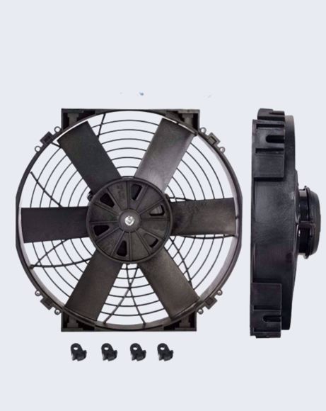 Picture of 12" HIGH POWER THERMATIC ELECTRIC FAN (12V) (#0155)
