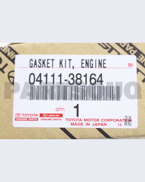 Picture of FULL GASKET KIT TOY04111-38164