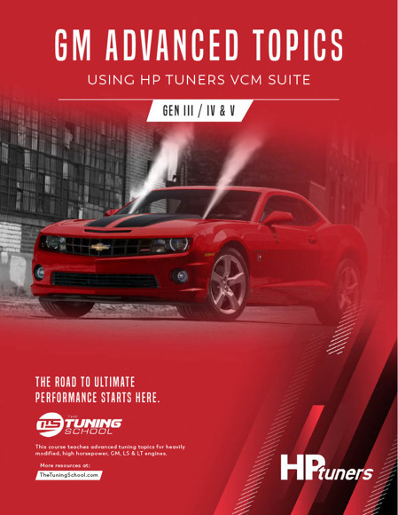 Picture of GM TUNING USING HP TUNERS ADVANCED PRINTED COURSE