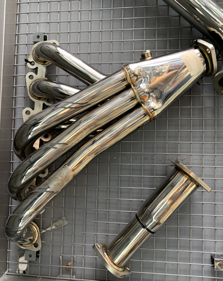 Picture of 6 IN 1 NISSAN TB48 HEADERS WITH DOWNPIPE