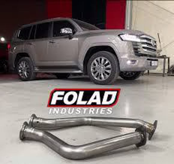 Picture of FOLAD SS DOWNPIPE 3 INCH LC300/LX600