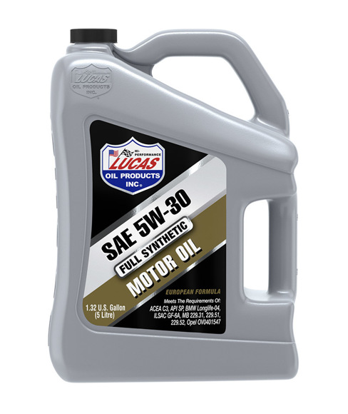 Picture of LUCAS OIL Synthetic SAE 5W-30 European Motor Oil 5 LTR