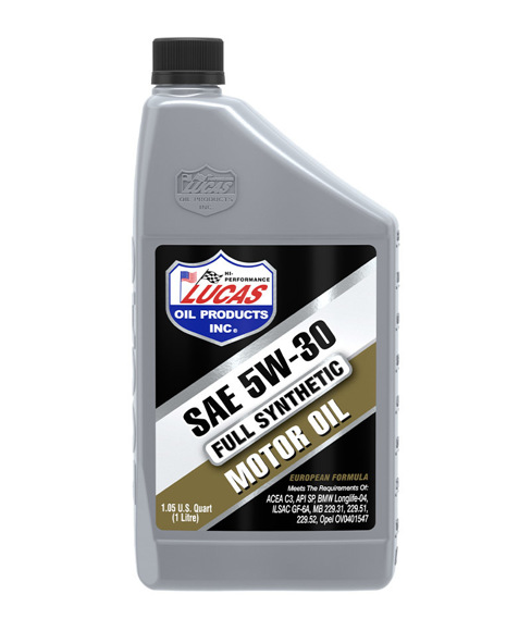 Picture of LUCAS OIL EUROPEAN OIL SYNTHETIC SAE 5W-30 (1 Liter)